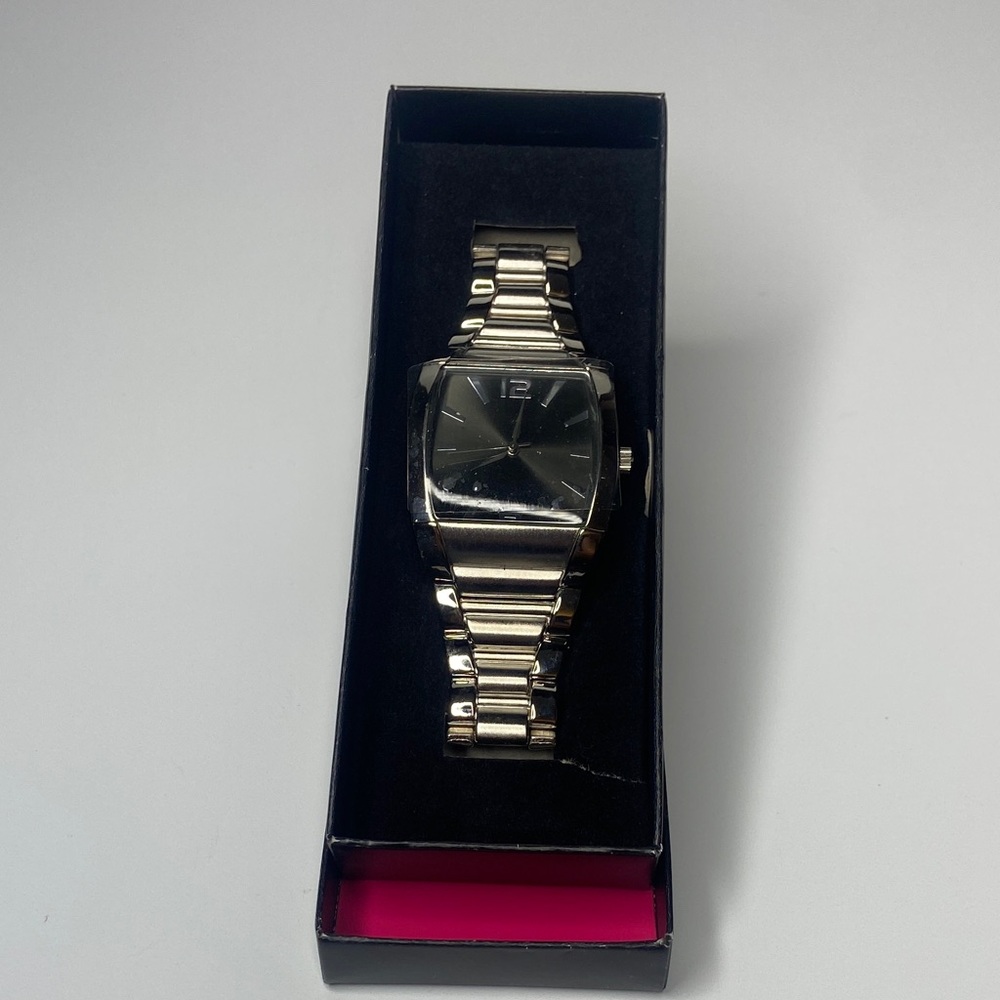 Avon Black and Silver Men's Watch